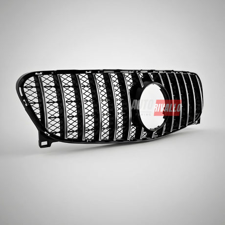 Calandra Tuning Mercedes GLA X156. Griglia Panamericana cromata che trasforma il frontale della tua auto