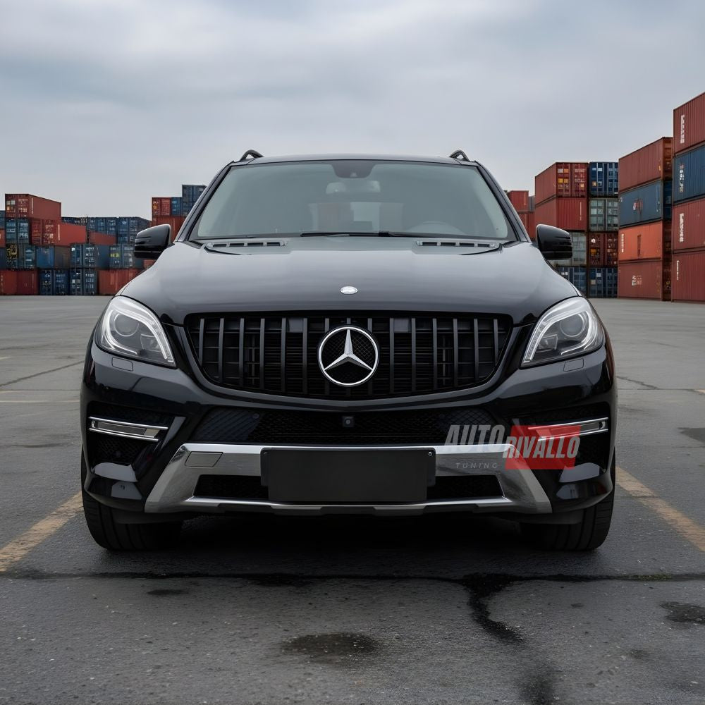 Mascherina Mercedes W166 AMG Style Autorivallo, design aggressivo e finitura nero lucido