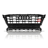 Mascherina Audi Q2 Facelift nero lucido. Componente di alta qualità per un frontale impeccabile