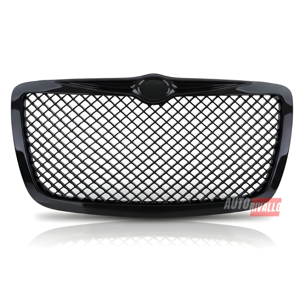 Mascherina anteriore honeycomb nero lucido Chrysler 300C Sedan 2004-2011