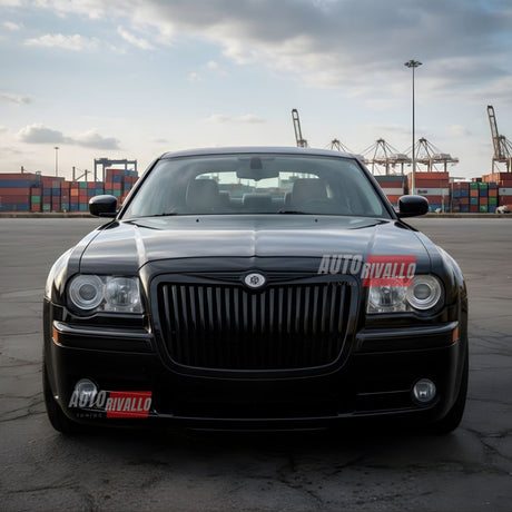 Installazione griglia RR look su Chrysler 300C 2004-2011 risultato finale