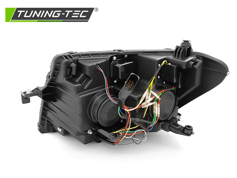 VW Crafter II 2017-2024 Fari Anteriori LED Light Tube Nero - autorivallo