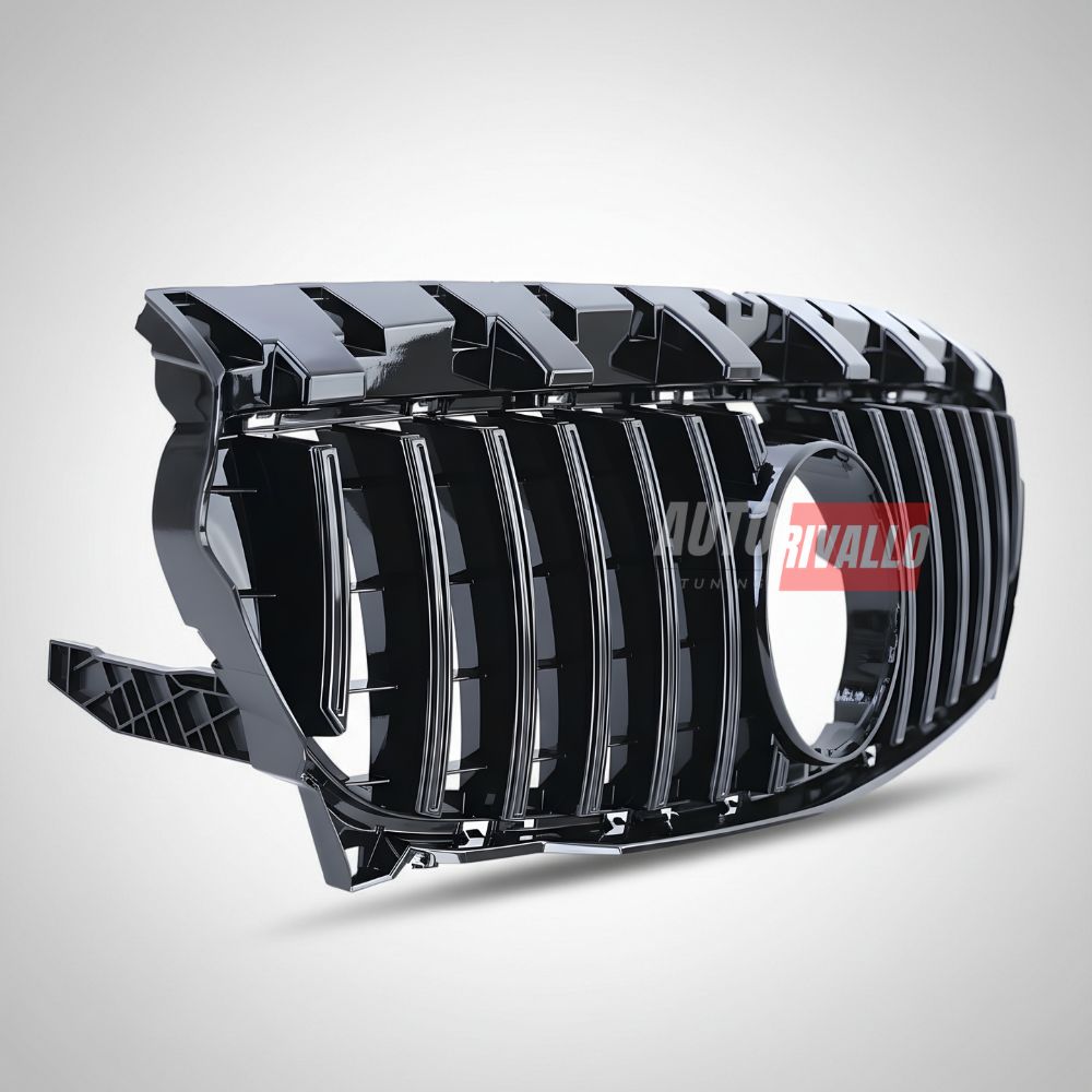 Dettaglio Griglia GT Panamericana Mercedes CLA C117 (2013-2016) look esclusivo.