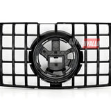 Immagine frontale della griglia AMG Look nero lucido. Mercedes GLE W167 2019-2023