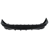 Diffusore per Mercedes GLB X247 AMG GLB35 Look nero lucido con quattro terminali