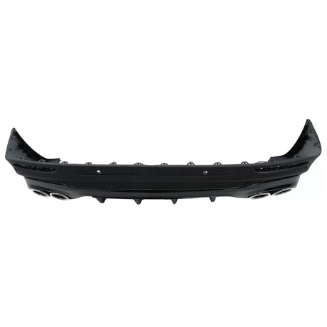 Diffusore per Mercedes GLB X247 AMG GLB35 Look nero lucido con quattro terminali