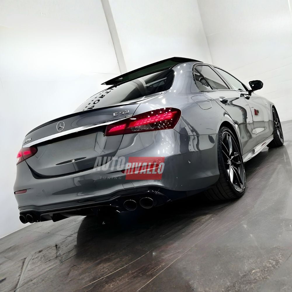 Mercedes Classe E W213 Berlina 2020-2023 Diffusore AMG E55 Look