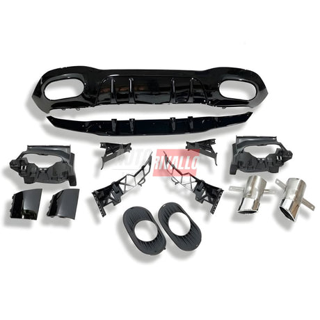 Mercedes Classe A W177 2018-2022 Diffusore AMG A35 Look