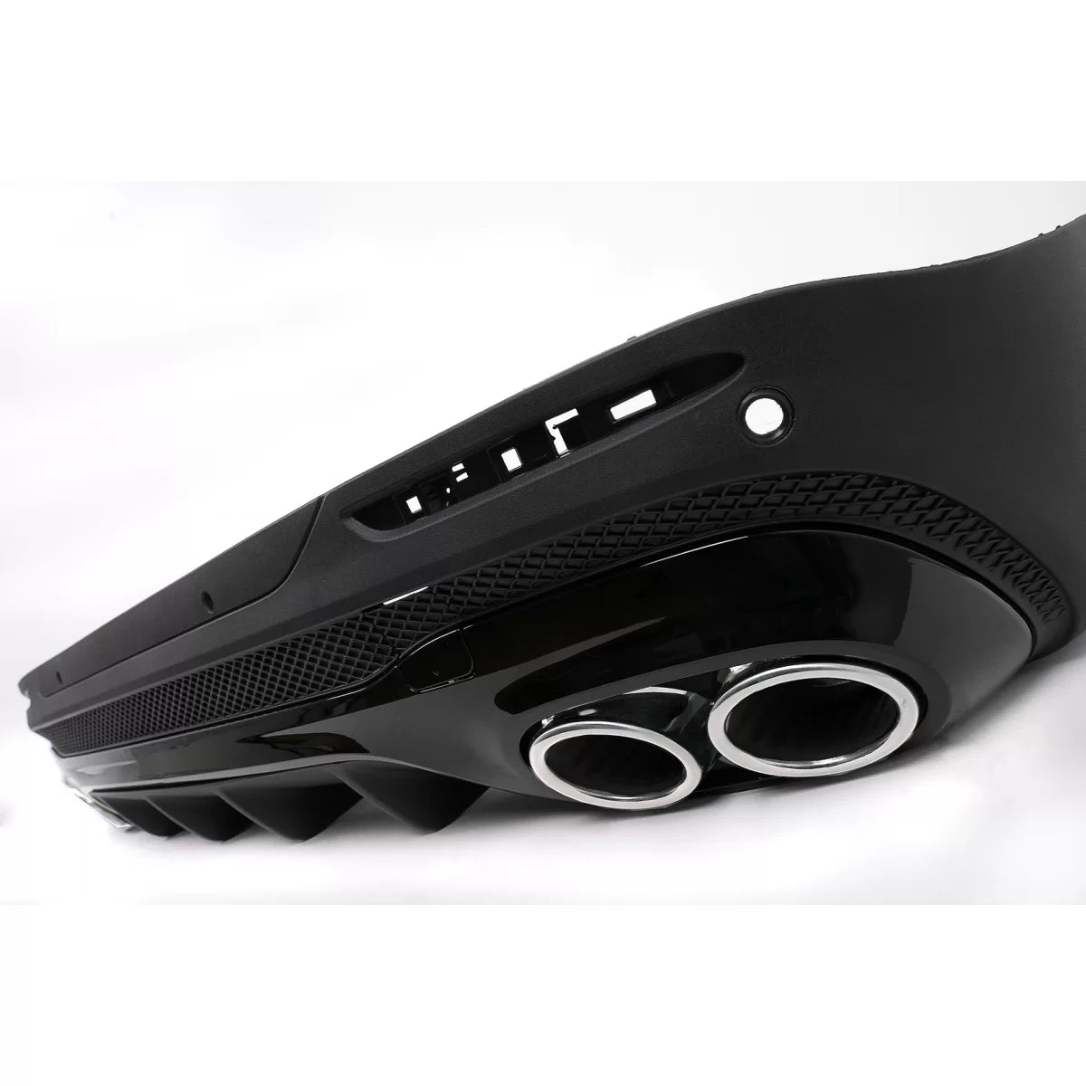 Diffusore posteriore Mercedes GLB X247 AMG GLB35 Style nero con quattro terminali