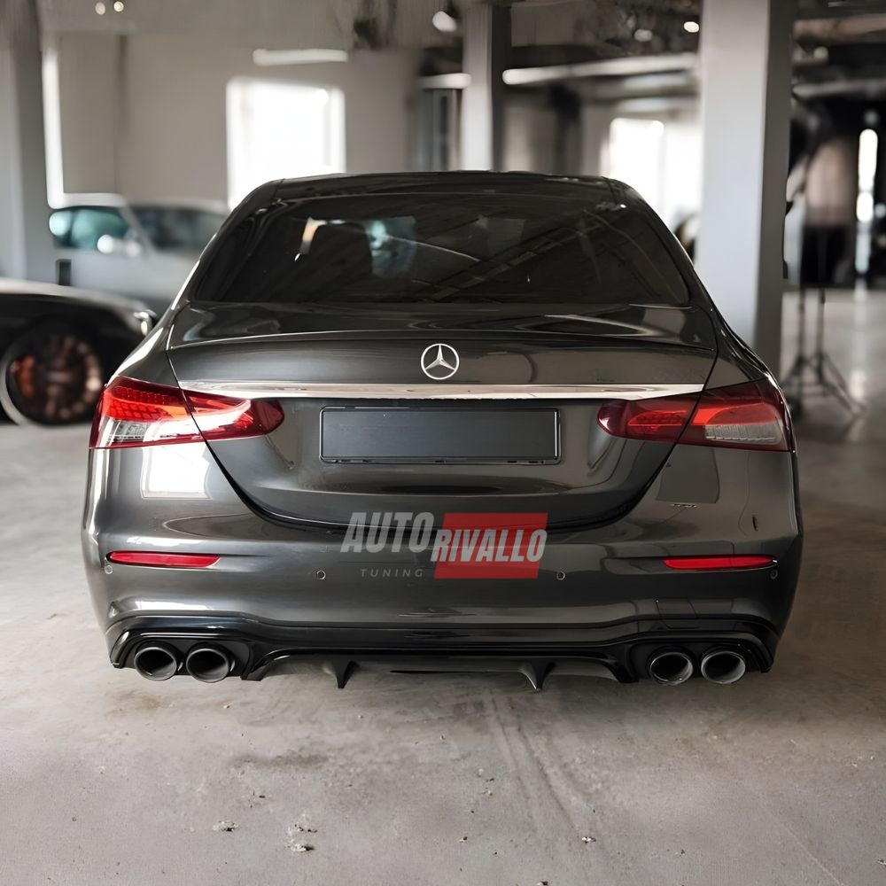 Mercedes Classe E W213 Berlina 2020-2023 Diffusore AMG E55 Look