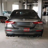 Mercedes Classe E W213 Berlina 2020-2023 Diffusore AMG E55 Look