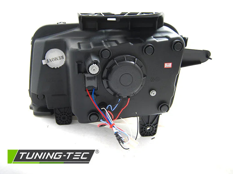 Chevrolet Camaro 2009-2013 Fari Anteriori LED Light Tube Cromati - autorivallo