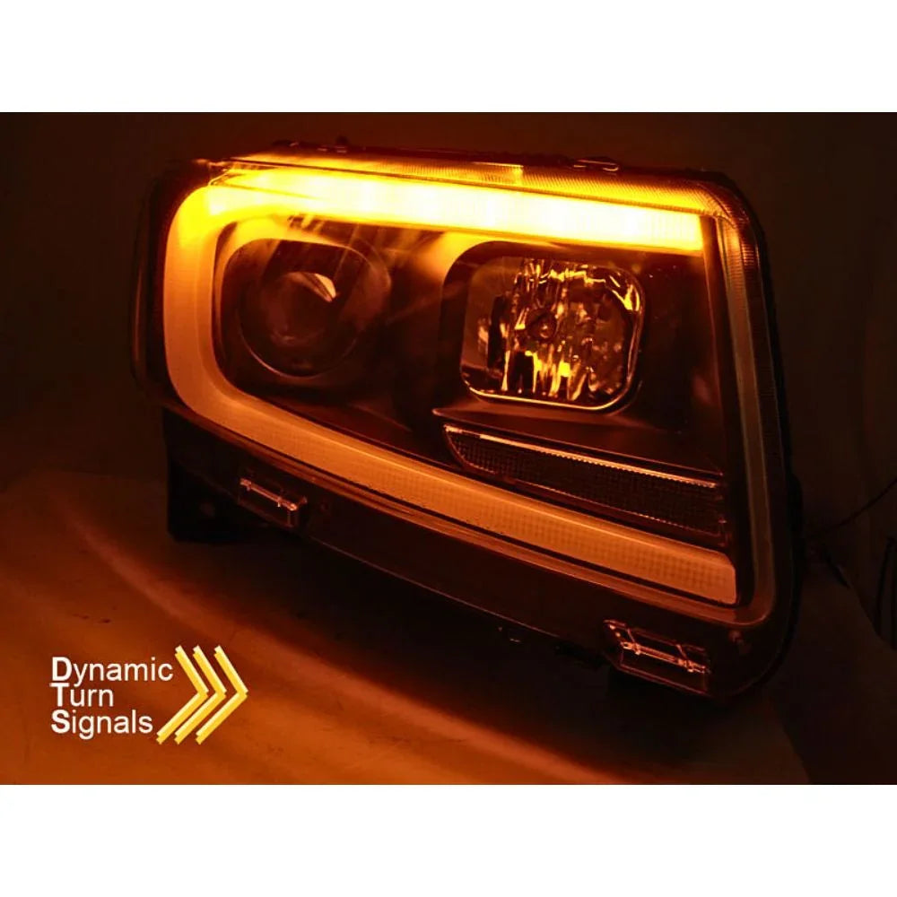 Jeep Grand Cherokee 4 2011-2013 Fari Anteriori LED Lightube - autorivallo