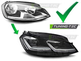 VW Golf 7 2012-2017 Fari Anteriori Full LED Stile R-Line - autorivallo