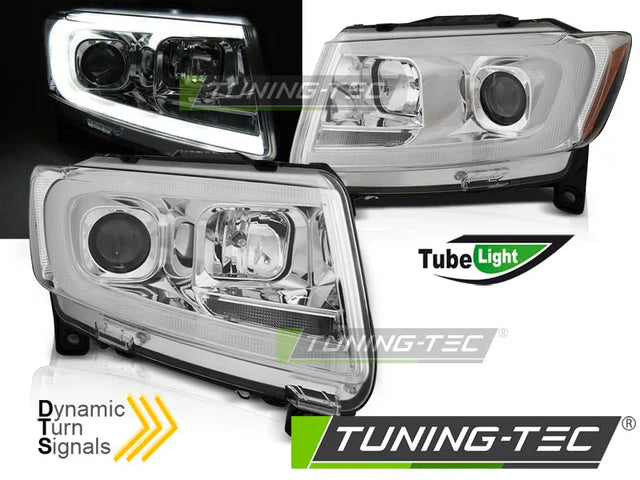 Jeep Grand Cherokee WK2 2011-2013 Fari Anteriori LED - autorivallo 