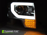 Ford F-150 MK12 2008-2014 Fari Anteriori LED Cromati - autorivallo