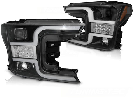 Ford F-150 MK13 2017-2020 Fari Anteriori LED Light Tube - autorivallo