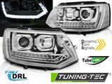 VW T5 2010-2015 Fari Anteriori LED  Freccia Sequenziale - autorivallo