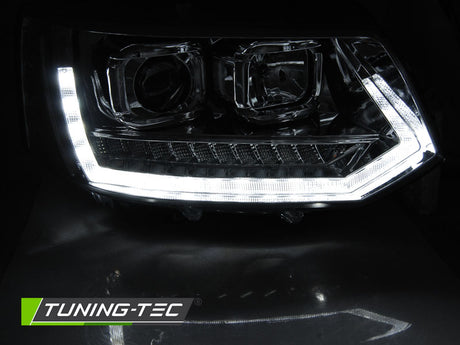 VW T5 2010-2015 Fari Anteriori LED  Freccia Sequenziale - autorivallo