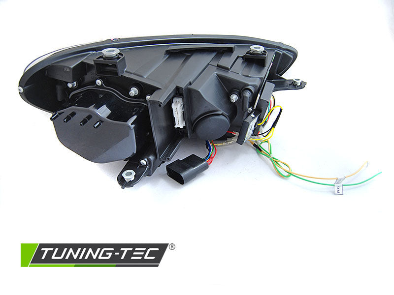 VW Scirocco 2008-2014 Fari Anteriori LED DRL Cromati (Xenon)