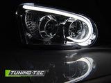 Subaru Impreza II 2003-2005 Fari Anteriori LED Light Tube Cromati - autorivallo