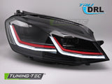 VW Golf 7 2012-2017 Fari Anteriori Full LED Diurne GTI Look - autorivallo
