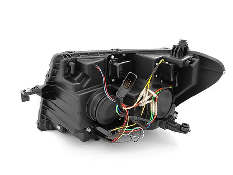 VW Crafter II 2017-2024 Fari Anteriori LED Light Tube Cromati - autorivallo