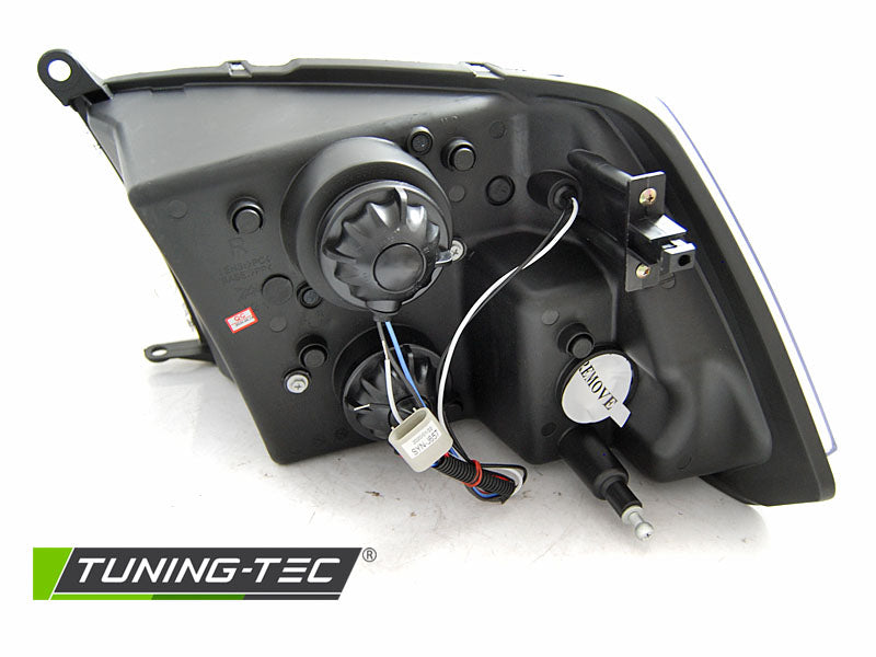 Dodge Ram 2009-2018 Fari Anteriori LED Light Tube Cromati - autorivallo