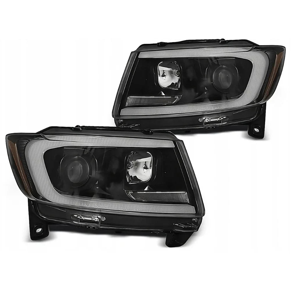 Jeep Grand Cherokee 4 2011-2013 Fari Anteriori LED Lightube - autorivallo