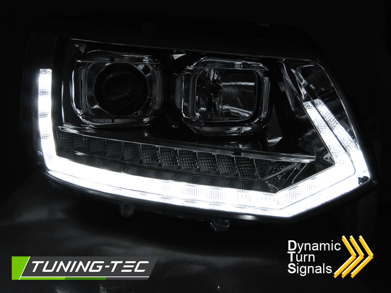 VW T5 2010-2015 Fari Anteriori LED  Freccia Sequenziale - autorivallo
