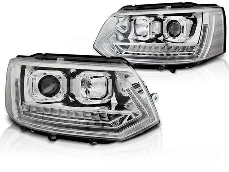 VW T5 2010-2015 Fari Anteriori LED  Freccia Sequenziale - autorivallo