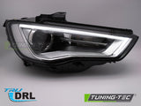 Audi A3 8V 2012-2016 Fari Anteriori LED Diurne Nero Xenon