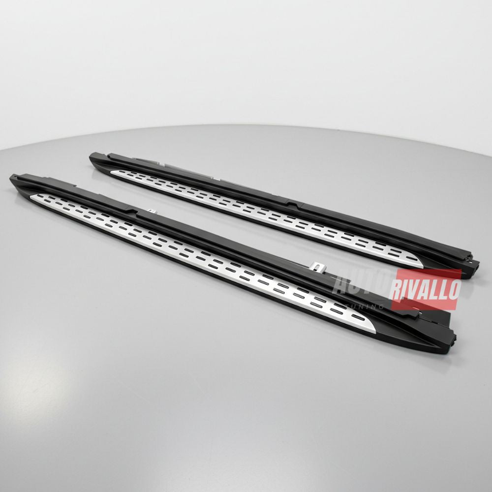 Side steps AMG style per Mercedes GLA X156 2013-2019, pedane laterali