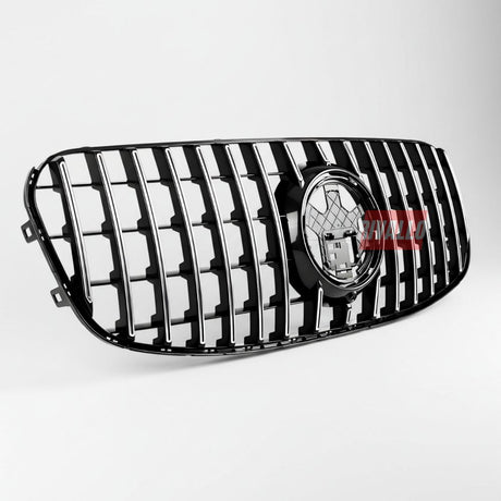 Griglia Mercedes GLS X167 2023-2026 GTR, migliora l'estetica frontale con un tocco aggressivo.