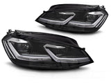 VW Golf 7 2012-2017 Fari Anteriori Full LED Stile R-Line - autorivallo