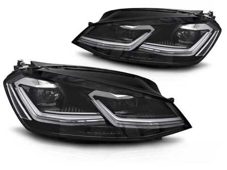 VW Golf 7 2012-2017 Fari Anteriori Full LED Stile R-Line - autorivallo