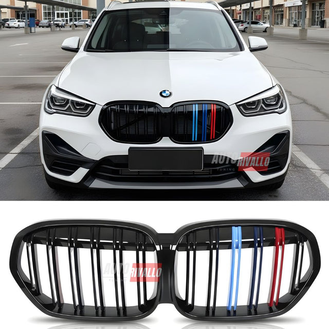 Griglia BMW F48 M-Sport Design 2019-2022 nero lucido. Migliora l'estetica della tua BMW X1