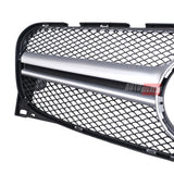 Griglia sportiva argento per Mercedes GLA X156 AMG Look.