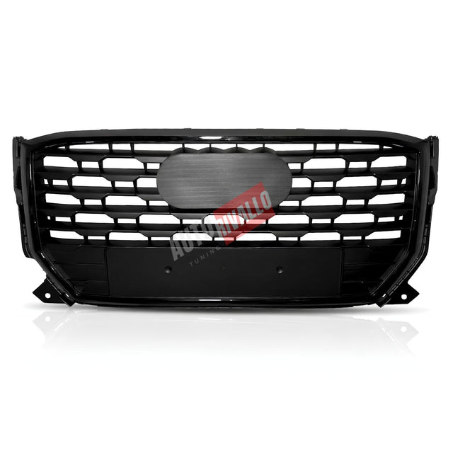 Griglia anteriore nera Audi Q2 GA 2016-2020 vista frontale