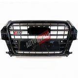 Griglia anteriore Audi Q3 8U 2011-2014 nera lucida SQ3 Look con portatarga
