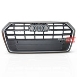 Audi Q5 FY 2016-2020 Griglia Anteriore Silver Look