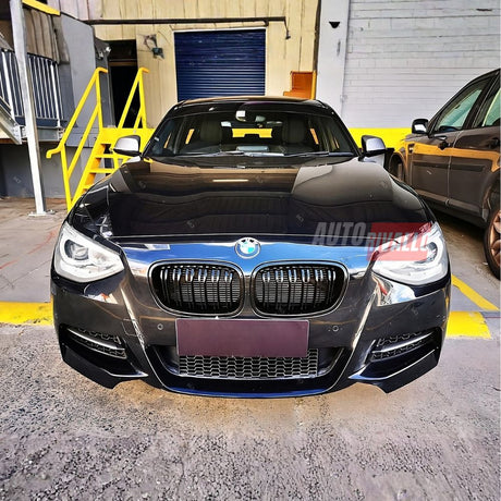BMW Serie 1 F20 F21 2011-2014 Griglia M-Sport Look Nera - autorivallo