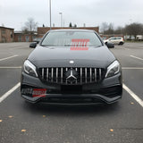 Mercedes A W176 2015-2018 Griglia Radiatore AMG GTR Look - autorivallo