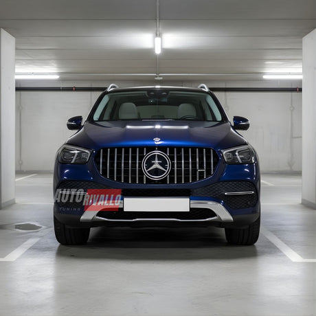 Mercedes GLE W167 con griglia sportiva Panamericana, un upgrade estetico per il frontale 2019-2023.