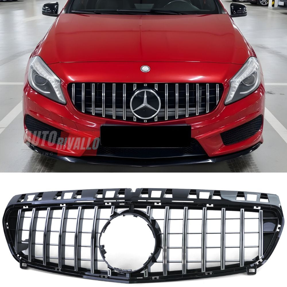 Mercedes A W176 2012-2015 Griglia Radiatore AMG A45 Look - autorivallo