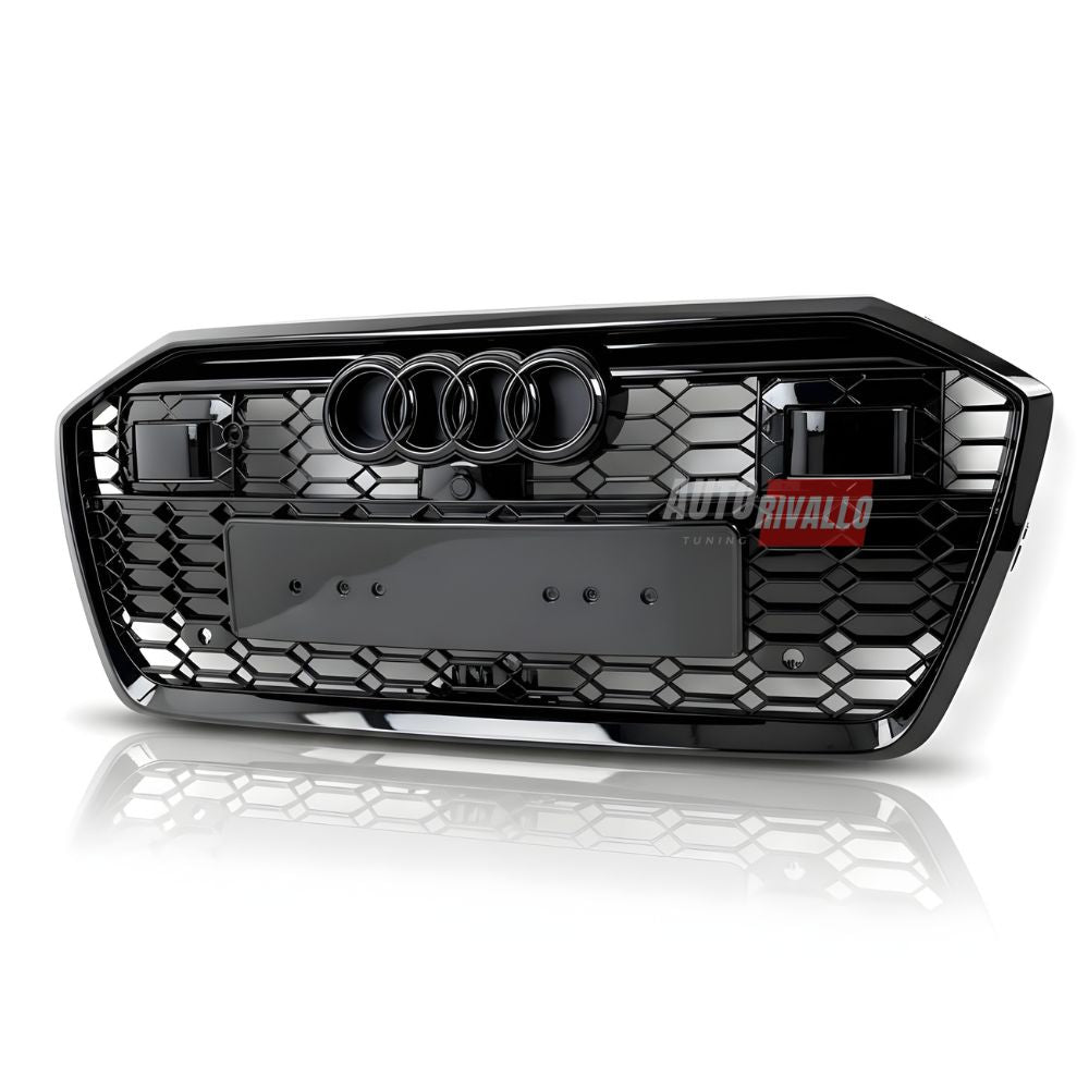 Griglia Audi A6 C8 nido d'ape con ACC Radar – Massima funzionalità e design RS