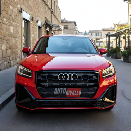 Mascherina Audi Q2 2020-2025 sportiva S-Line. Per un look premium e distintivo