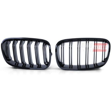BMW Serie 1 F20 F21 2011-2014 Griglia M-Sport Look Nera - autorivallo