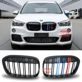 Griglia BMW X1 F48 2015-2019 M-Sport Design nero lucido. Migliora il look della tua auto