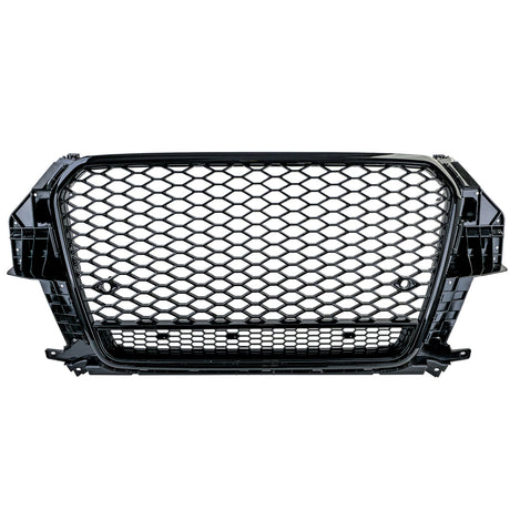 Griglia frontale nera lucida Audi Q3 8U 2011-2014 in stile RSQ3